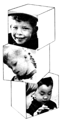 Children's faces