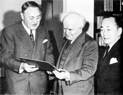 Poletti with Ben Gurion