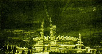 Architectural rendering of Indonesia Pavilion