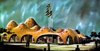 Architectural rendering of the Jordan Pavilion