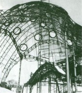 Jordan Pavilion construction