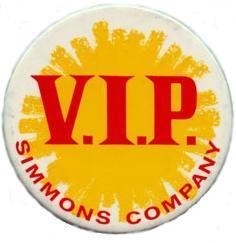 VIP Button - Simmons Day