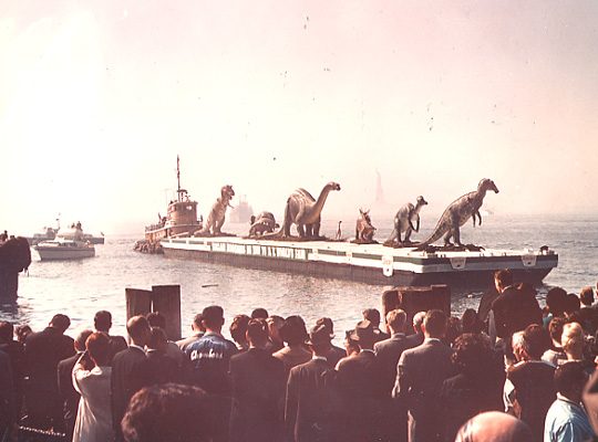 Dinos on the Barge