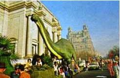 Brontosaurs in Macy Parade