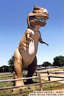 T-Rex in Glen Rose, TX