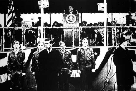 President Lyndon Johnson Addresses the Assembled