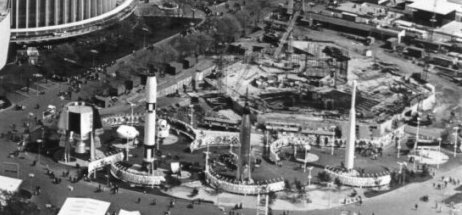 Aerial view of Space Park