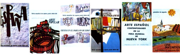 Posters of the Pavilion of Spain