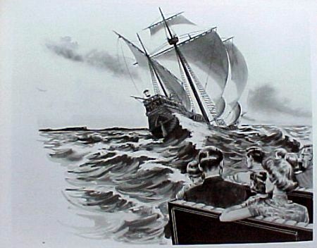 Artist's depiction of American Journey