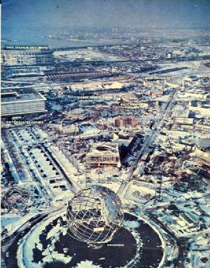 Fair construction - Winter, 1963
