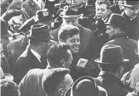 Kennedy leaving ceremony